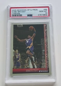 Kobe Bryant 2005 Bowman Draft Picks & Prospects #69 PSA 10 Chrome - Bild 1 von 2
