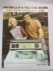 General Electric Filter Flo Washer Model WA750D Pamphlet - Picture 1 of 2