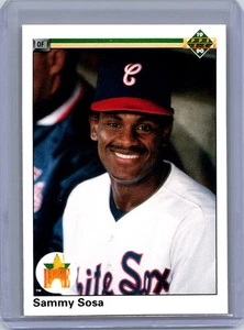 Sammy Sosa White Sox 1990 Upper Deck Rookie Baseball Card #17 - Picture 1 of 2