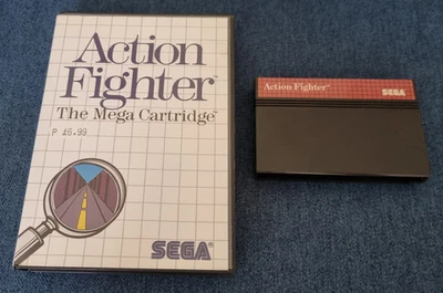 Sega Master System Game Action Fighter Boxed - Image 1 of 3