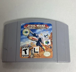 Star Wars: Rogue Squadron (Nintendo 64, 1998) / Autentico N64 - Spedizione gratuita - Foto 1 di 4