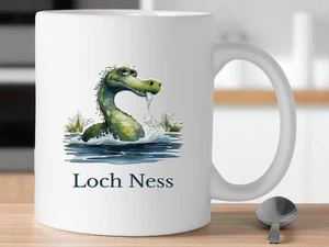 Loch Ness Monster Designs 11oz Ceramic Mug (UV Printed) Birthday Christmas - Picture 1 of 2
