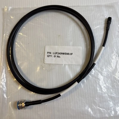 Times Microwave N Male to SMA Male Cable (6 Feet) LUF240NMSM8.0F - Image 1 of 4