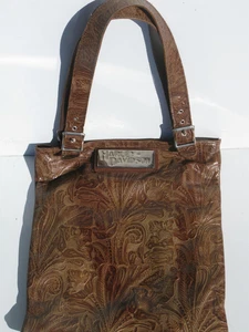 Harley Davidson Embossed Leather Purse - Picture 1 of 8