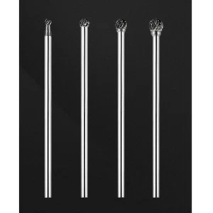 75mm Extra Long Carbide Burr Sets, 1/8 Inch Shank Rotary Aluminum Cutting Tun... - Picture 1 of 7