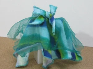 American Girl Wellie Wishers Camille Doll MEET Clothes: Blue Green Skirt tie dye - Picture 1 of 2