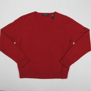 Maglione Valerie Steven’s 2 strati 100% cashmere donna XL rosso - Foto 1 di 9