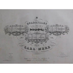 Merz Carl La Ste Catherine Piano ca1850 - Imagen 1 de 4