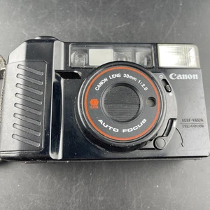 Canon Sure Shot 35mm Film Camera • Auto Focus • Black • Parts/Repair - Picture 1 of 6