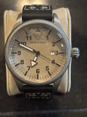 Relógio Emporio Armani AR-0513 Movimento Japão FUNCIONANDO Vintage Giorgio - Imagem 1 de 4