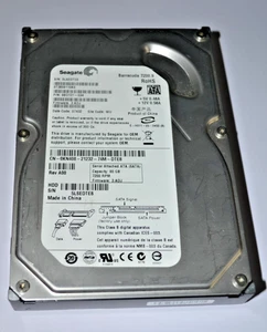 Seagate Barracuda 7200.9 ST3808110AS 80GB SAS, SCSI Festplatte - Bild 1 von 3