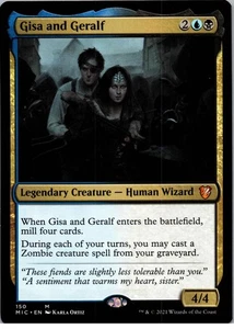 Gisa and Geralf - M - Commander: Innistrad: Midnight Hunt - 150 - NM - Normal - Picture 1 of 2