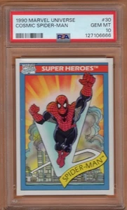 1990 Marvel Universe Cosmic Spider-Man #30 PSA 10 GEM MINT - Picture 1 of 1