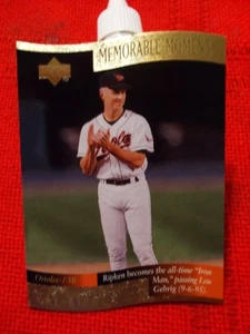 1997 Upper Deck Memorable Moments Cal Ripken 3 of 10 - Bild 1 von 2