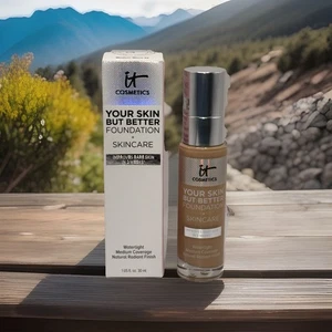 it Cosmetics Your Skin But Better Foundation + Skincare (Medium Warm 32) ~NIB - Picture 1 of 7