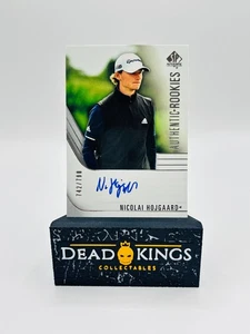2021 Upper Deck Golf SP Authentic - Nicolai Hojgaard - Rookies Auto /790 - Picture 1 of 4