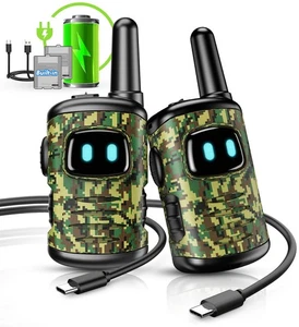 Veopoko Walkie Talkie für Kinder wiederaufladbar, Spielzeug für 3-12 jährige Jungen Spielzeug - Bild 1 von 5