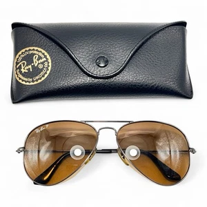 Gafas de sol Ray-Ban RB3025 Aviator 004/M2 marco de metal 58-14 lentes polarizadas - Imagen 1 de 11
