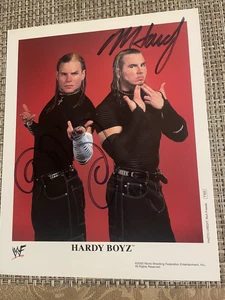 WWF 2000 Signed Hardy Boyz Promo P-625 - Picture 1 of 4