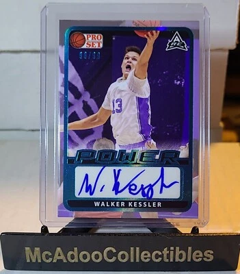 2022 Leaf Pro Set Power Walker Kessler Auto /99 Utah Jazz 🔥  - Image 1 of 2
