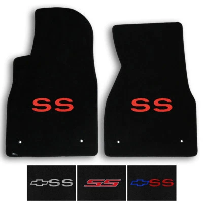 Lloyd Carpet 2pc Floor Mats for 1993-2002 Chevrolet Camaro SS- Pick Color & Logo - Image 1 of 4