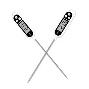 2X Digital LCD Food Thermometer Bratenthermometer Fleischthermometer BBQ Grill - Bild 1 von 14
