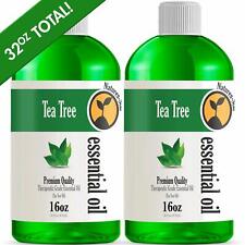 Tea Tree aceite esencial (Botella de 16 Onzas) - 16oz grado terapéutico-Paquete de 2