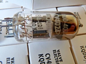 CV4024 12AT7WA ECC81 M8162 Double Suture Date Code 8418 NOS Valve Tube MP - Picture 1 of 5