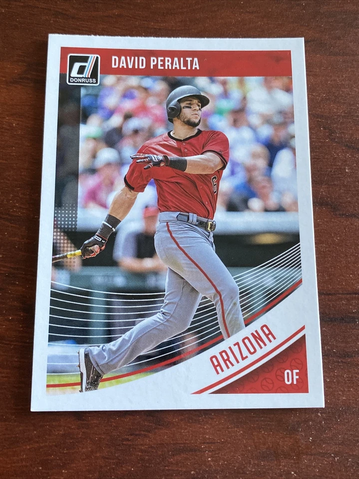 2018 Donruss Baseball #52 David Peralta Arizona Diamondbacks B8217 - Image 1 of 1