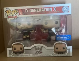 D-Generation X Funko Pop 2 Pack HHH HBK Walmart Esclusiva WWE Spedizione Gratuita - Foto 1 di 8