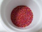 300g 8/0 3mm Glass Seed Beads Deep Red Iridescent Ab ( 11,500pcs ) D26