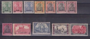 1900 Uff. Tedeschi nel Levante: francobolli di Germania soprastampati 314/284 - Imagen 1 de 2