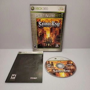 Saints Row (Microsoft Xbox 360 Game 2006) ~Complete w/ Manual CIB Tested Working - Bild 1 von 4