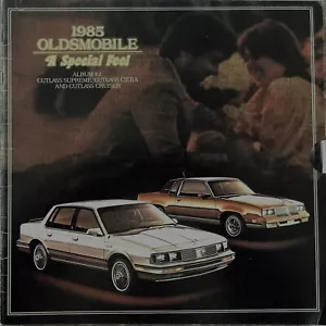 Folleto de coche Oldsmobile Cutlass 1985 - Imagen 1 de 11