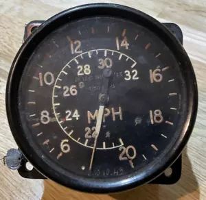 WW2 RAF AIRCRAFT AIRSPEED INDICATOR 320MPH - 6A/415 - DATED 1943 - Picture 1 of 7