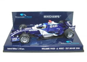 Williams FW 28 A.Wurz Test Driver Formula 1 2006 - 1:43 Minichamps - Foto 1 di 1