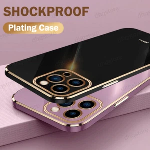 Stoßfeste Ring Halter Silikon Hülle für iPhone 17 16 Pro Max 15 14 13 12 Cover - Bild 1 von 16