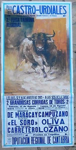 FERIA CASTRO URDIALES CANTABRIA Bullen La QUINTA und El SIERRO mit Lozano und El Soro - Bild 1 von 1