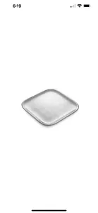 Nambe 9 Inch Square Serving Platter, Tarnish Resist Alloy Metal - Silver New - Picture 1 of 6