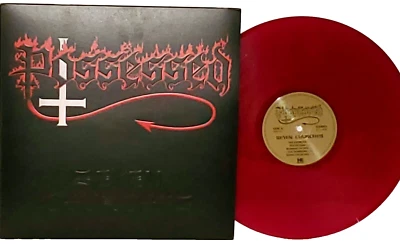 POSSESSED Seven Churches Purple Vinyl LP VG+ German 2017 250 Made Thrash Death - Image 1 of 4