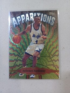 1998 Anfernee Hardaway Topps Apparitions Card# A9 Orlando Magic 