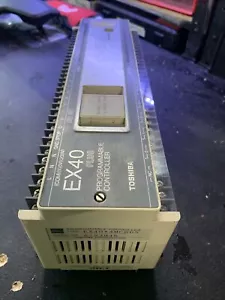Toshiba EX40 Plus Programmable Controller EX40-4MCRD5 Serial No 87N3048 - Picture 1 of 10