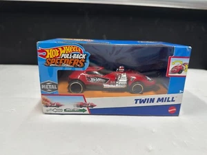 Hot Wheels Red TWIN MILL Pull-Back Speeders With Nice Colors & Details - Picture 1 of 5