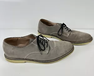 Banana Republic Ortholite Brown Suede Men's Oxford Shoes Size 11 - Picture 1 of 7