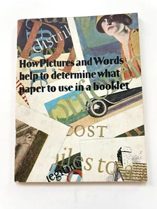 Interesting Vintage Printer's Booklet w/ Many Examples of Printed Ads * - Picture 1 of 10