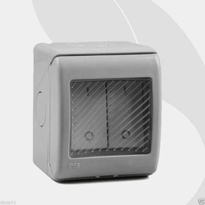 waterproof plastic IP55 220-250V project electric outdoor junction button box - Picture 1 of 4