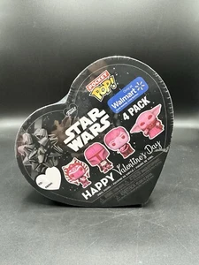 Funko Pocket POP! Star Wars - Valentine’s Day Heart Box w/ 4 Vinyl Figures - Picture 1 of 2