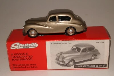 Somerville Models, Sunbeam Talbot 90 MK 2A Sedan, 1/43 Scale Boxed - Image 1 of 4