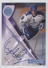 2001 CHL Prospects Game Used Edition Signatures of Tradition Duncan Milroy Auto