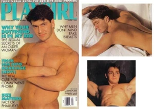 PLAYGIRL 4-92 APRIL 1992 HUGE KRIS LORD! CHILI PEPPERS TOMMY LUCIDO ALEX KEITH - Picture 1 of 2